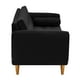 thumbnail image 5 of Sofa Retro 2C Felpa 04 Negro, 5 of 6