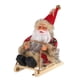 thumbnail image 1 of Colgante De árbol De Navidad, Trineo, Muñeco De Papá Noel Para Festival De Invierno Al Aire Libre, Sombrero De Fieltro Rojo, 1 of 5