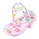 thumbnail image 1 of Estera de juego con estampado de delfines y juguete musical de piano gym para bebés recién nacidos de color rosa, 1 of 3