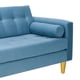 thumbnail image 4 of Sofa Retro 3C Felpa 01 Azul Petroleo, 4 of 6