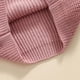 thumbnail image 5 of Niño Niño Bebé Niñas Niños Tejido a punto Suéter Jersey Cuello Redondo Sudadera Manga Larga Camisas Caliente Otoño Invierno Tops (Rosa Rosa, 6-9 Meses), 5 of 7