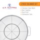 thumbnail image 4 of Juego de coladores y coladores de acero inoxidable U.S. Kitchen Supply, 4 of 7