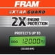 thumbnail image 3 of Filtro de aire de motor FRAM Extra Guard CA4309 para Infiniti, Nissan, 3 of 6