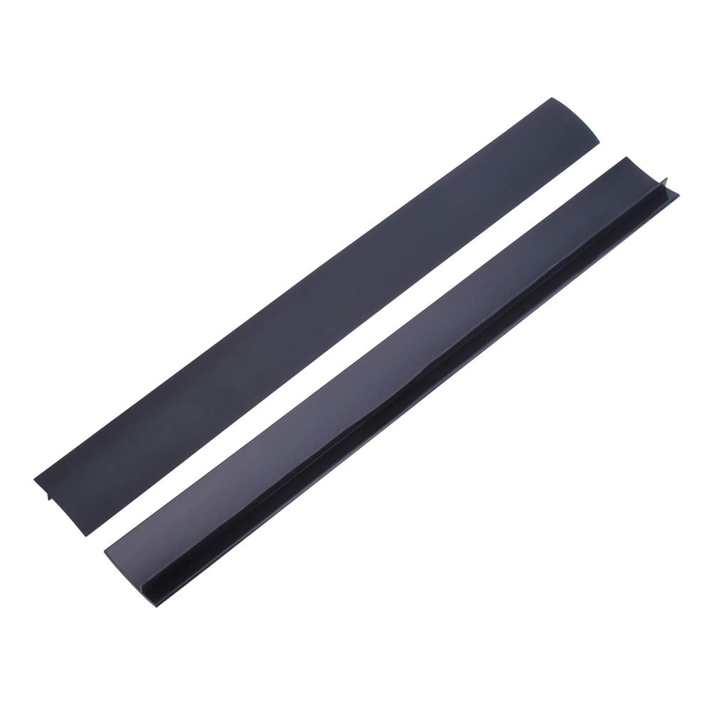 Fundas De Silicona Doohookit Para Estufa, 21 Pulgadas (paquete De 2), Color Negro
