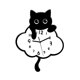thumbnail image 3 of Reloj De Pared De Gato Con Péndulo De Cola Oscilante, Decoración Para Escuela Y Oficina, Estilo Rústico Silencioso C, 3 of 5