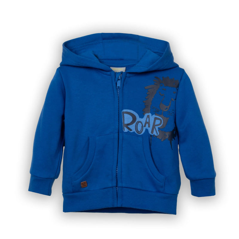 Polerón Bebe Niño Azul Pillin