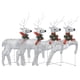 thumbnail image 1 of Renos Navideños Con 80 Led Plateados 4 Unidades Para Interiores Y Exteriores, 1 of 9