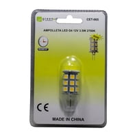 Green E - Ampolleta Led G4 3.5W / 12V Luz Cálida