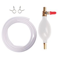 Magideal - Válvula De Control De Bomba De Sifón Manual Con Abrazadera De Manguera/ Bomba De Transferencia De Para Aceite, Gas, Diésel, Agua, Líquido/ 12 Mm