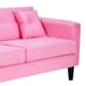 thumbnail image 4 of Sofa New Retro 3c Felpa 00 Rosado, 4 of 6