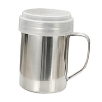 Bothyi - Agitador De Azúcar Y Café De Acero Inoxidable Para Hacer Harina, Pasteles, Capuchinos Y Magdalenas, 8,4 X 12 Cm