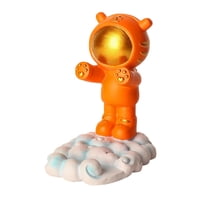 Magideal - Soporte Para Teléfono Móvil, Decoración De Estantería, Soporte Para Universal Para Teléfono Móvil, Adorno De De Resina, Manualidades, Soporte Naranja