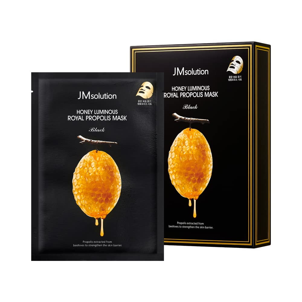 Mascarilla Facial Jmsolution Honey Royal Propolis Ampolla X10