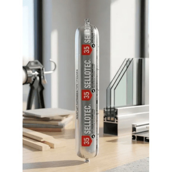 Sellador De Poliuretano Blanco 600 Ml. Sellotec Pu3500
