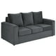 thumbnail image 2 of Sofa Kendy 3c Felpa 30 Gris, 2 of 6
