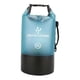 thumbnail image 2 of Bolsa seca impermeable, bolsa de almacenamiento, saco impermeable portátil, bolsa flotante para kayak, para acampar, hacer snowboard, pescar, nadar en Azul 10l, 2 of 5