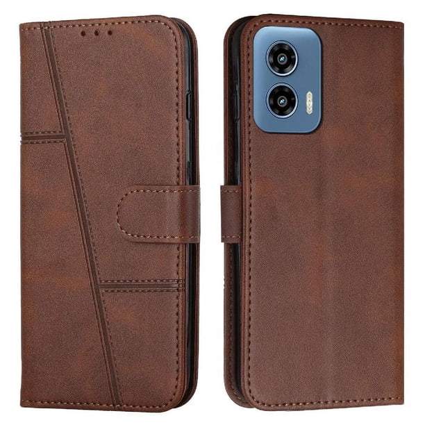 Funda Flip Para Motorola Moto G45 5g – Carcasa Delgada Y Resistente A Impactos Con Soporte Para Uso Diario Y Profesional