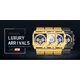 thumbnail image 5 of 3 Sub-esferas Cuarzo Hombres Military Army Sport Wristwatch Oro Correa de Acero Inoxidable Luminoso Puntero Reloj Deportivo Reloj Militar Reloj Mecánico para Hombre, 5 of 6