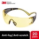 thumbnail image 4 of Gafas de seguridad 3M SecureFit, paquete de 20, lentes ámbar, 4 of 7
