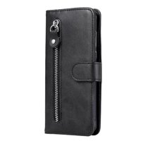 Gangxun - Funda Con Cremallera Para Samsung Galaxy A33 5G, Carcasa Cartera De Cuero Pu Con Soporte Y Tarjetero