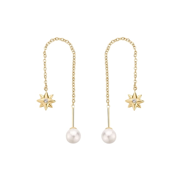 Aros Bhke185 Dorado Mujer
