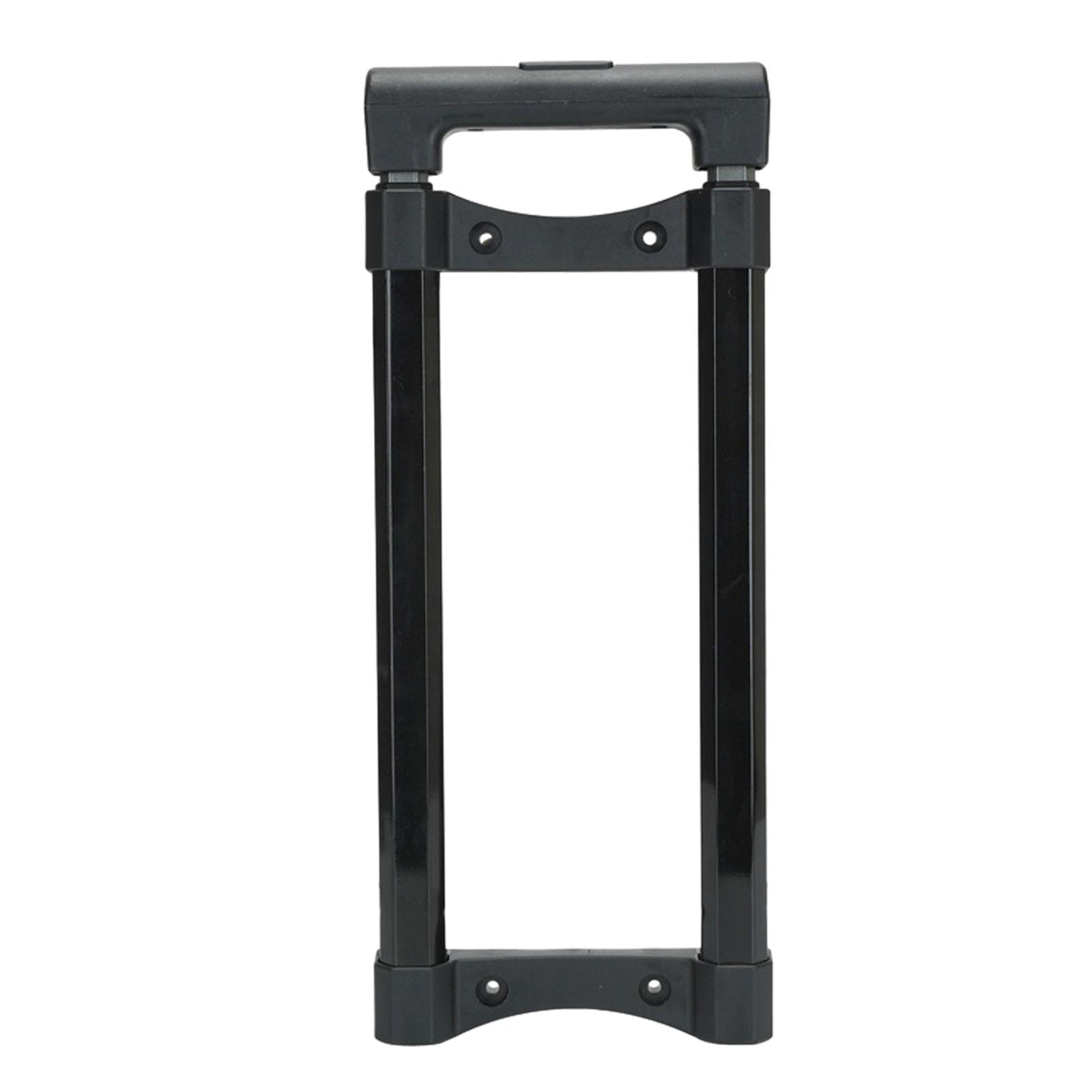 Magideal - Asa Telescópica Para Maleta De Bricolaje, Repuestos, Accesorios De Viaje Duraderos, Elegantes Y Elásticos, Color Negro, Longitud 82 Cm, Varilla De Tra