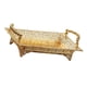 thumbnail image 2 of Soporte De Bandeja De Fruta Dorada De Metal Bandeja De Tocador Para Decoración De Baño De Cocina 35x22cm, 2 of 6
