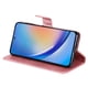 thumbnail image 3 of Funda tipo cartera para Samsung Galaxy A35 con bolsillo con cremallera y ranuras para tarjetas – Función de soporte Rosa, 3 of 6