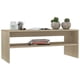 thumbnail image 3 of Mesa de Centro vidaXL Sonoma Oak 100x40x40 cm con Estante, 3 of 6