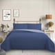 thumbnail image 3 of Cubrecama Quilt Reversible 2 Plaza Color Azul Trama Collection, 3 of 3