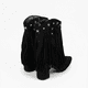 thumbnail image 4 of Botín Vaquera con Flecos Gamuza PG5332 Mujer Negro Talla 35, 4 of 7