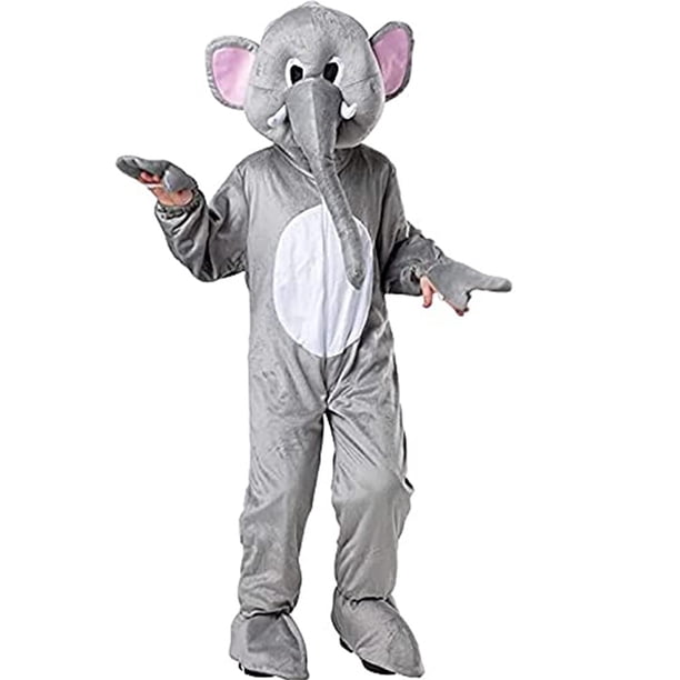 Disfraz de elefante para niños de Dress Up America - Mascota infantil de elefante - Disfraz de anima