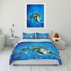 thumbnail image 1 of Finding Nemo Printed Bedding Set Cartoon Anime Duvet Cover Comforter Cover Boys Girls Children Adults Twin King Bed Sheets, 1 of 5