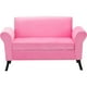 thumbnail image 1 of Banqueta Baul + Respaldo Lua 2C Felpa 20 Rosado, 1 of 7