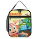 thumbnail image 1 of Chico Bon Bon: Mono con Cinturón de Herramientas-theme Lunch Box Lunch Bag Insulated Reusable Lunch Tote Bag Cooler Tote Bag For Men Women gifts 20*11*27cm, 1 of 6