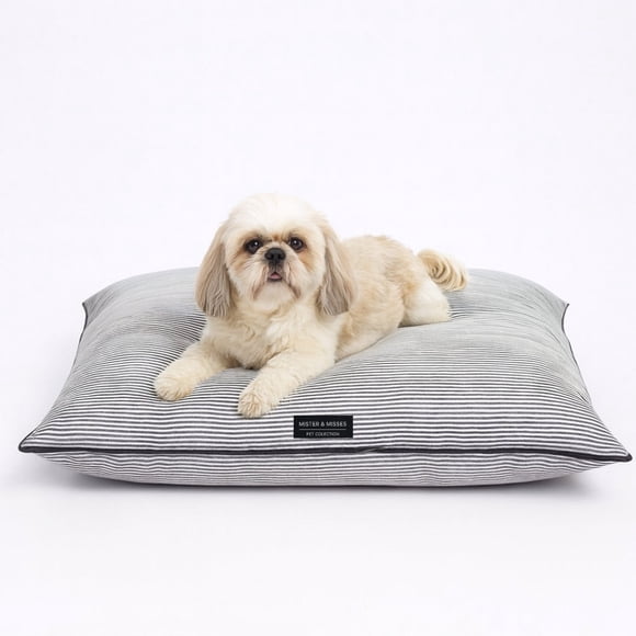 Cama Premium Para Perro 90 x 70 Listada