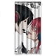 thumbnail image 1 of Cortina de ducha Grell Sutcliff y Sebastian con Amine, juego de cortinas de baño con ganchos, tamaño 36 x 72 pulgadas, 1 of 3