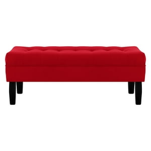 Bodevir - Banqueta Wood 2C Felpa 00 Rojo