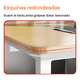 thumbnail image 2 of Any hogar escritorio pata metal oficina cajon 100x50x74.5cm, 2 of 3