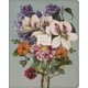 thumbnail image 1 of Biblia HarperCollins de Gran Formato con Cubierta de Cuero Suave y Diseño Floral de Salvia, 1 of 8