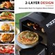 thumbnail image 2 of Horno para Pizza PIZZELLO al Aire Libre con Leña y Doble Capa, 2 of 7