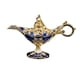 thumbnail image 2 of Olla De Lámpara De Aceite De Estilo Retro, Manualidades Para Decoración De Bodas Y Fiestas, Azul Marino, 2 of 5