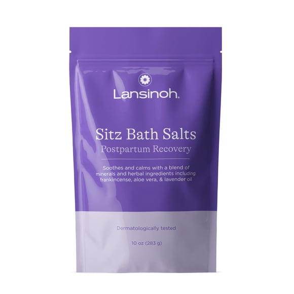 Sales de baño Sitz Lansinoh Postpartum con aceite de lavanda, 300 ml