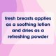 thumbnail image 4 of Crema desodorante antirrozaduras en polvo Fresh Breasts 100 ml, 4 of 7