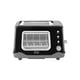 thumbnail image 1 of Tostadora RISE BY DASH Clear View de 2 rebanadas, pizarra limpia, 1 of 8