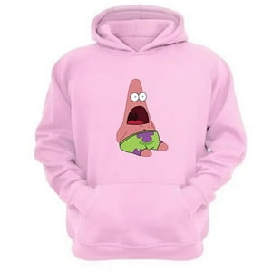 Genérico - Polerón Canguro Estrella Dibujos Animados Rosa Talla L Unisex