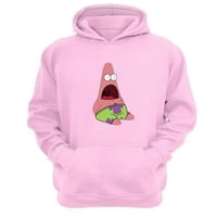 Genérico - Polerón Canguro Estrella Dibujos Animados Rosa Talla Xs Unisex