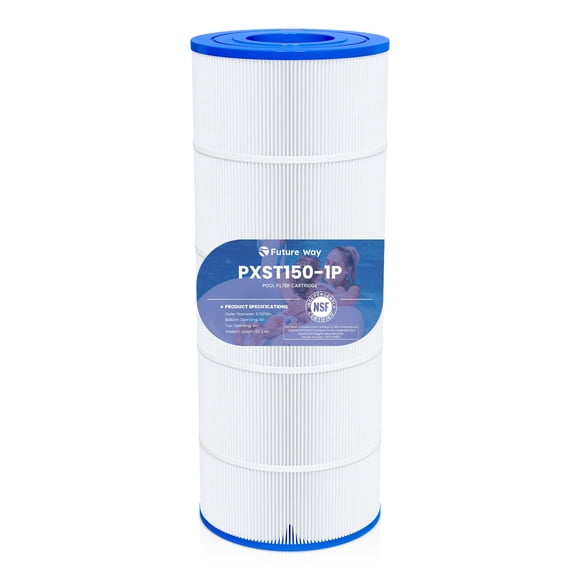 Cartucho De Repuesto Para Filtro De Piscina Cc1500e Compatible Con Hayward Xstream Cc1500 Reemplaza Hayward Ccx1500re Pleatco Pxst150 Unicel C 8316 150 Pies²