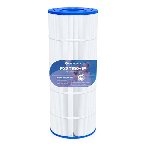 Cartucho De Repuesto Para Filtro De Piscina Cc1500e Compatible Con Hayward Xstream Cc1500 Reemplaza Hayward Ccx1500re Pleatco Pxst150 Unicel C 8316 150 Pies²