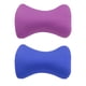 thumbnail image 1 of 2 Piezas Microbead Back Cushion Neck Support Roll Pillow Azul + Púrpura, 1 of 7